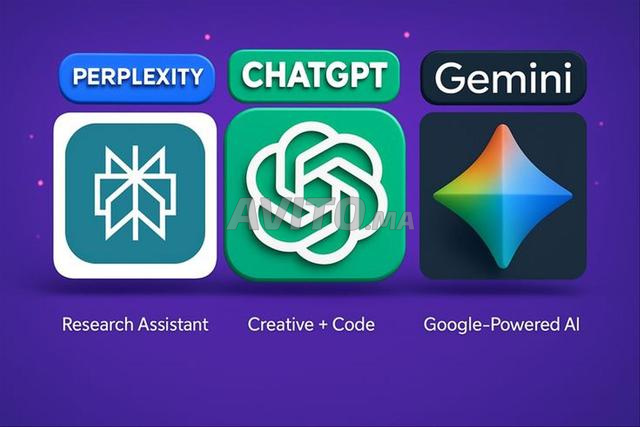 اشتراك أدوات الذكاء الاصطناعي (Perplexity Pro, ChatGPT Plus..)