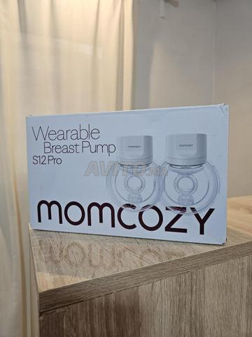 مضخة ثدي يدوية بدون استخدام اليدين Momcozy S12 مزدوجة