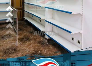 Rayonnage commercial & gondoles – Supermarchés