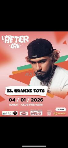 تذاكر VIP لحفل ELGRANDE TOTO بعد مهرجان AFTERCAN