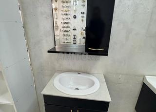Vasque avec meuble, magnifique, qualité excellente