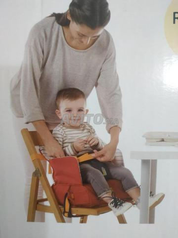 Rehausseur de chaise convertible en sac