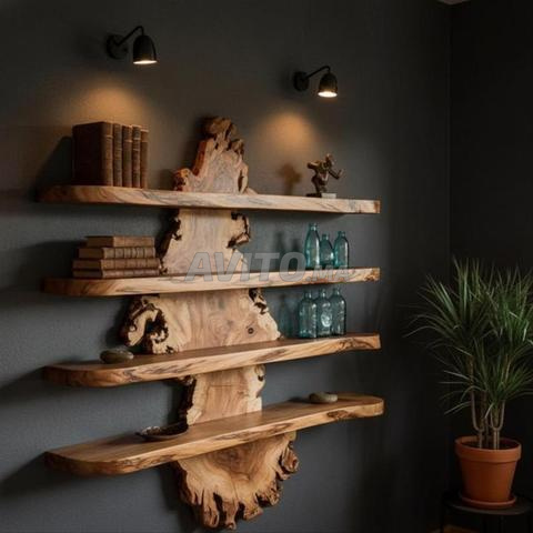 أرفف برية حسب الطلب