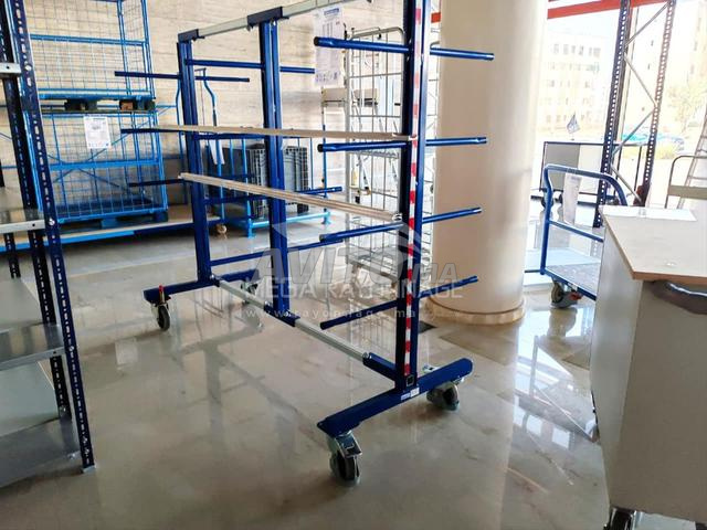 حاوية متنقلة قابلة للتكديس - 600 كجم