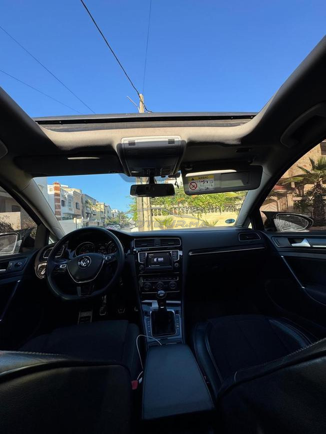 Golf 7 pack7,5 موديل 2014 ديوانية 2018 ديزل 2لتر