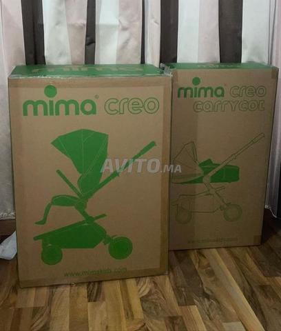 عربة أطفال من ماركة Mima Creo 2 في 1 جديدة