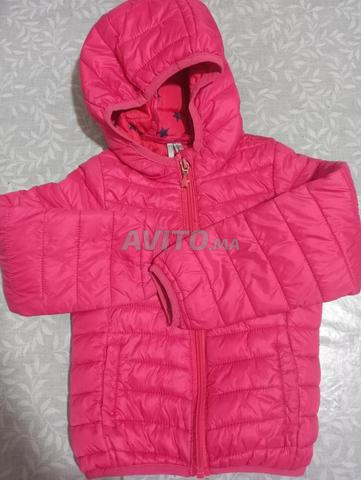 جاكيت بناتي عمر سنتين - وردي - حالة جيدة