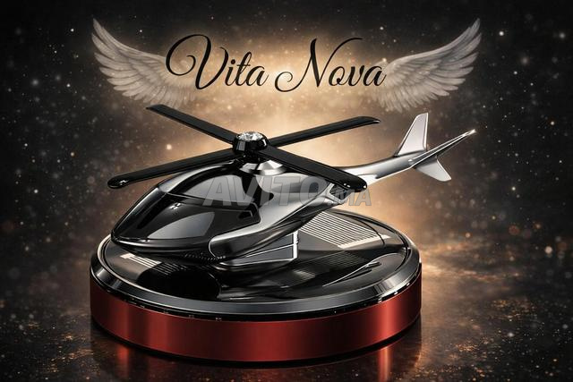 موزع عطور دوار طبيعي، منقي هواء للسيارة.