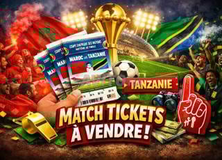 Huitième de finale Maroc vs Tanzanie