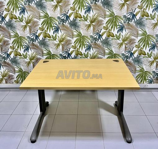 Bureau professionnel beige & gris – Bon état