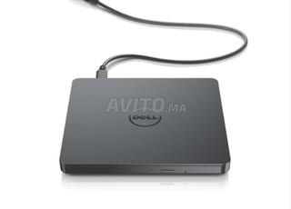 محرك أقراص DVD خارجي Dell USB Slim DVD RW Drive DW316