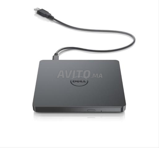 محرك أقراص DVD خارجي Dell USB Slim DVD RW Drive DW316