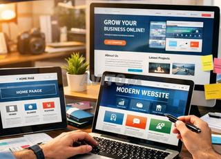 إنشاء موقع ويب احترافي 2026