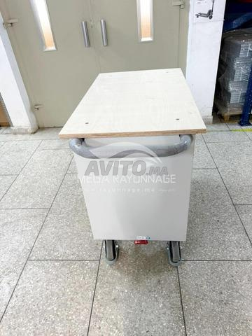 طاولة عمل متنقلة مع 6 أدراج - 400 كجم