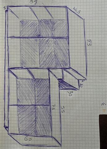 خزانة عرض / خزانة تخزين وتلفزيون