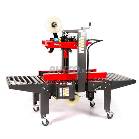 آلة إغلاق (لاصقة) علب كرتونية شبه أوتوماتيكية