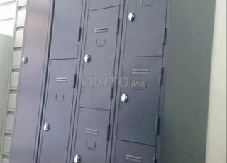 vestiaire métallique robuste de 1 à 4 portes