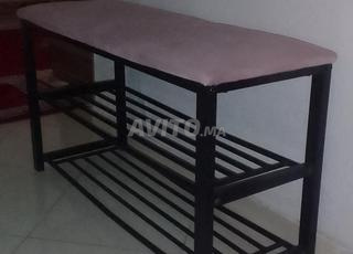 خزانة أحذية مع مقعد، من BIM Store