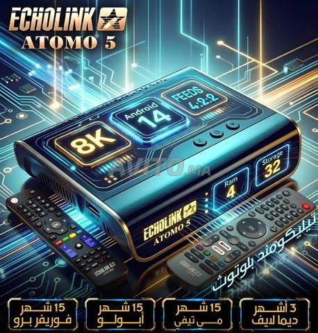 Echolink atomo 5 4k avec android 14