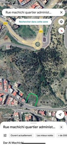 أرض محفظة للبيع – m² 500 – إطلالة بانورامية رائعة