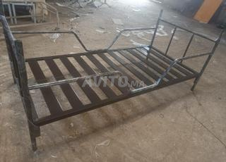 🛏️ سرير معدني بطابقين/مفرد سرير معدني