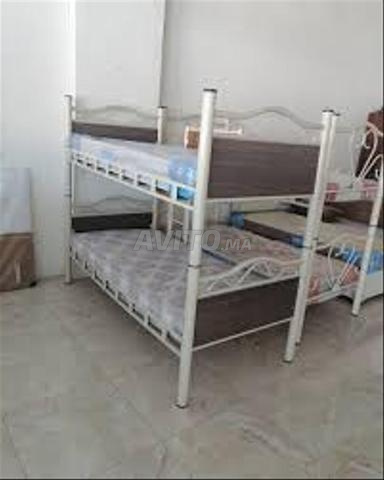 🛏️ سرير معدني مزدوج وفردي