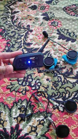 عدة كلوتوث خوذة دراجة نارية باف بلوتوث