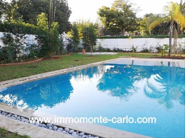 Location villa neuve avec piscine à Souissi - 2