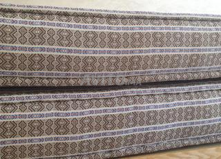 Matelas cousus avec éponge et coton