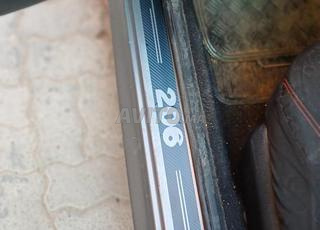 ملصقات باب السيارة كربون