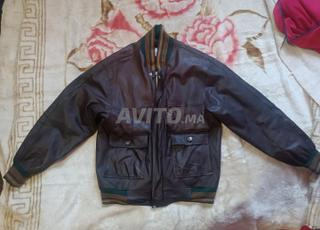 جاكيت جلد أصلي