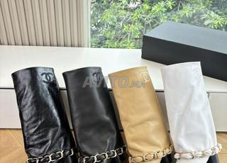 Botte Chanel en Vrai Cuir CH8760