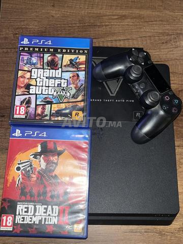 Ps4 slim 1t gta5 ultimate red dead 2
