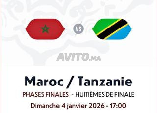 Maroc vs Tanzanie