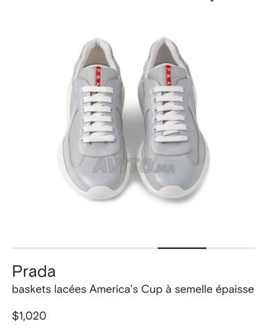 حذاء رياضي برباط America's Cup بنعل سميك