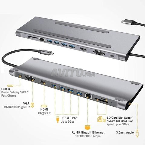 Dock USB Type-C 11 en 1 iClick - 2