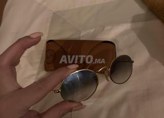 نظارات شمسية Ray-Ban أصلية في حالة جيدة جدا، قليلة الاستعمال