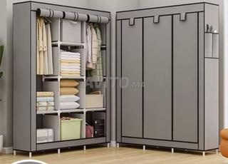 خزانة للملابس بالثوب قابلة للطي
