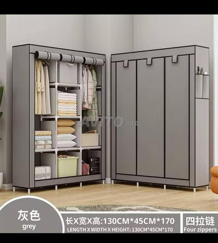 خزانة للملابس بالثوب قابلة للطي