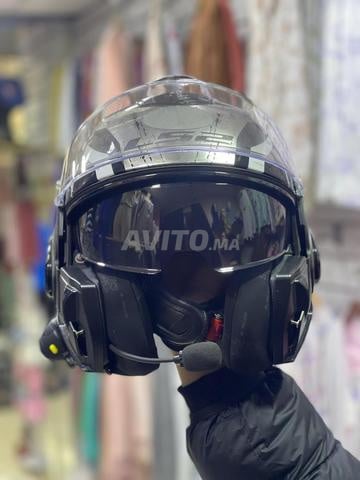 casque ls2 valiant taille neuf avec intercom sena