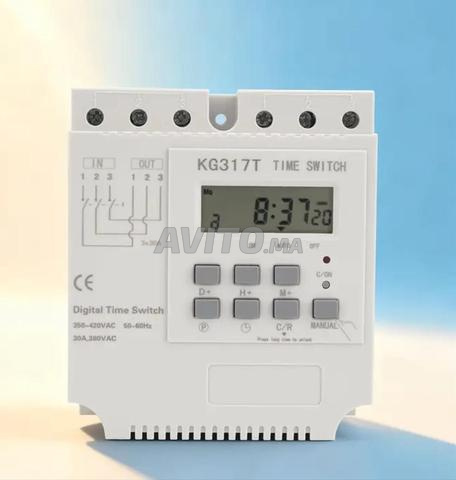 كونتاكتور - مؤقت 3PH 380V 40A قابل للبرمجة