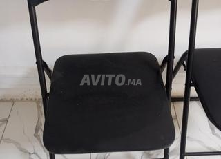 2 Chaises noirs