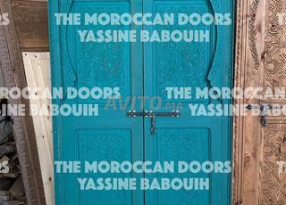 أبواب تقليدية منقوشة (Sur Mesure & Prix Gros)