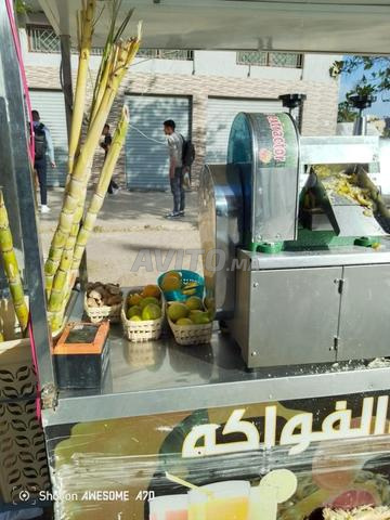 عربة عصير قصب السكر مجهزة بالكامل 🍹