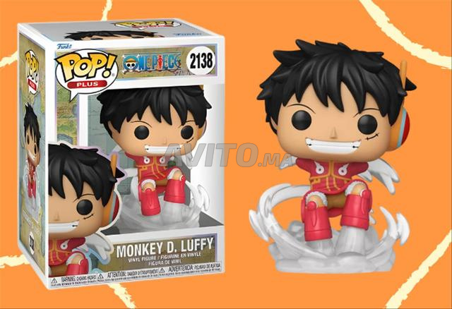 Funko Pop Plus One Piece Monkey D Luffy رقم 2138