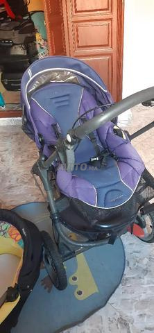 عربة أطفال 3 قطع