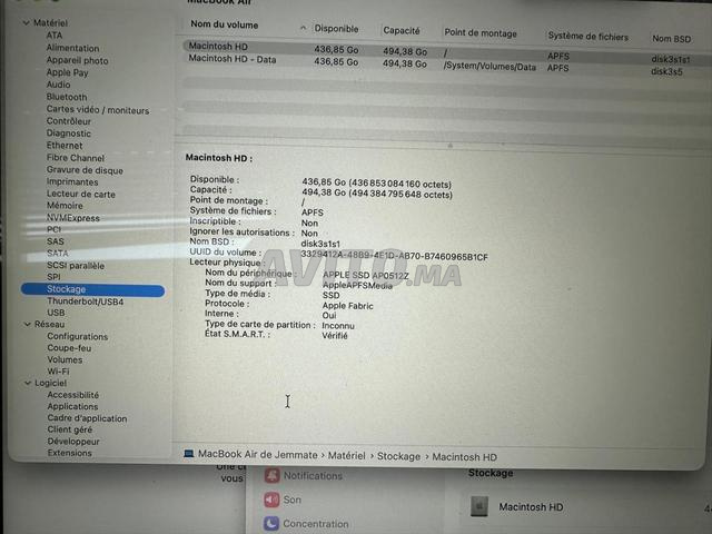 Apple MacBook Air M2 13 pouces (2022)