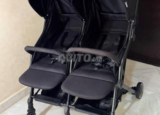 Poussette jumeaux comme neuf