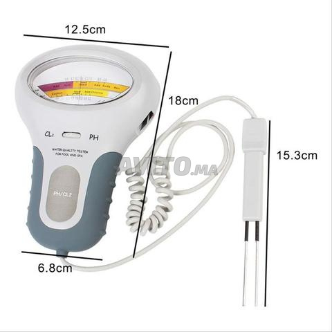 مقياس درجة الحموضة والكلور لقياس جودة المياه PH CL2 - 2