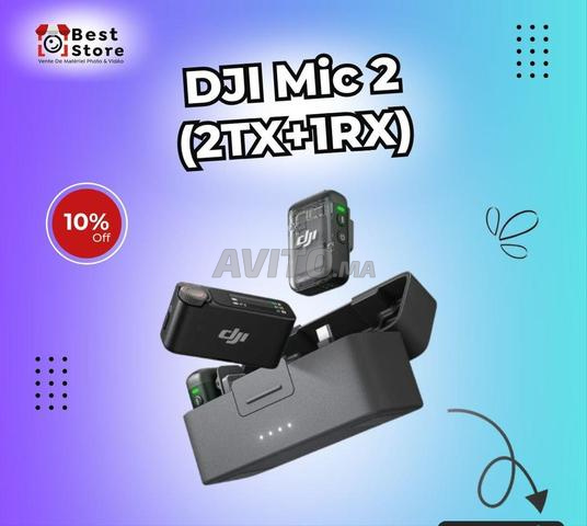 DJI Mic 2 (2 TX - 1 RX) - نظام ميكروفون لاسلكي